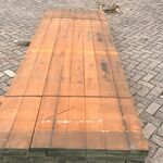 Ca. 927x Amerikaans Kersen Planken Fijnbezaagd, 33mm dik, diverse bree